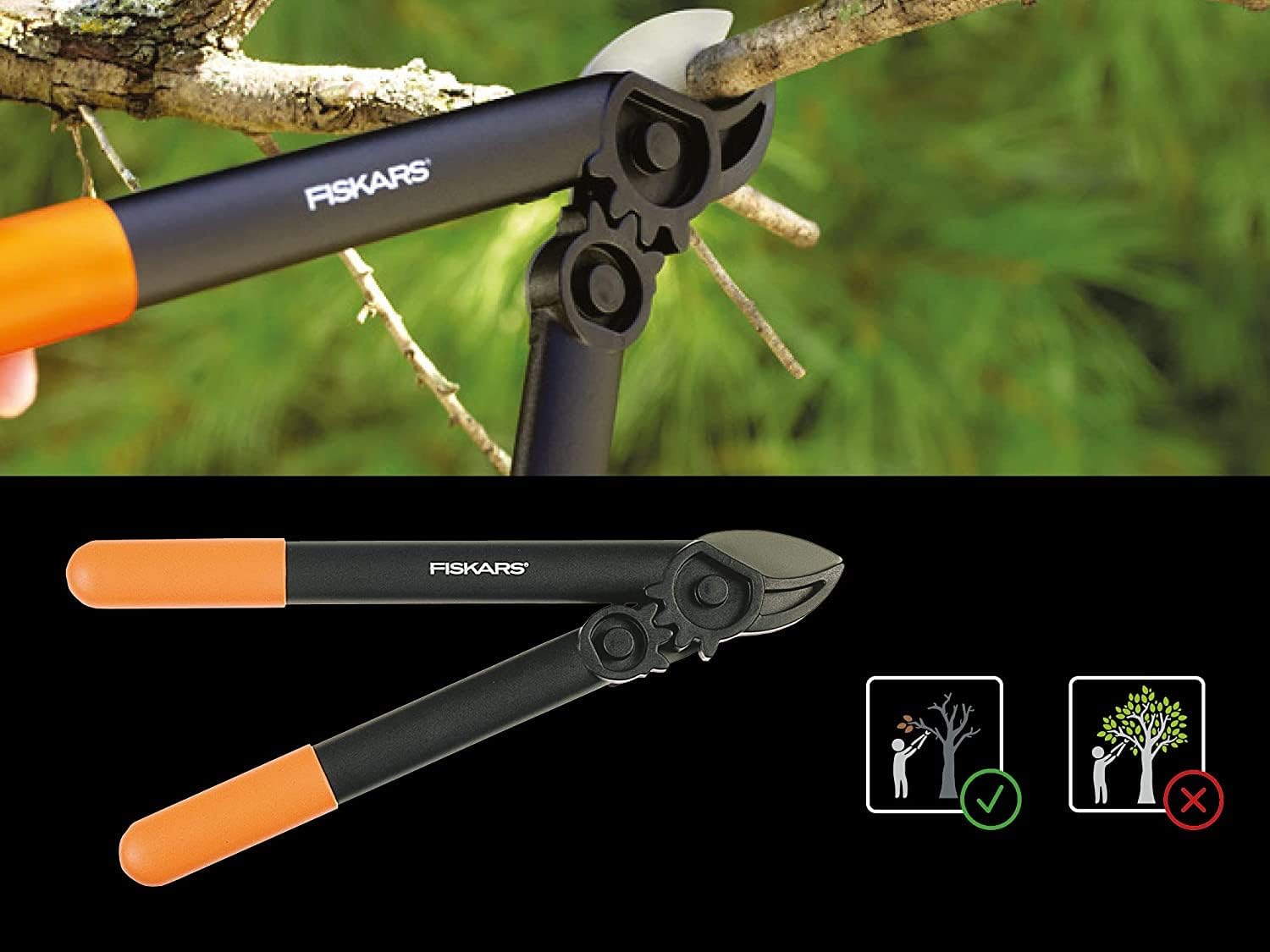 Fiskars Pruning Shears and Loppers Set