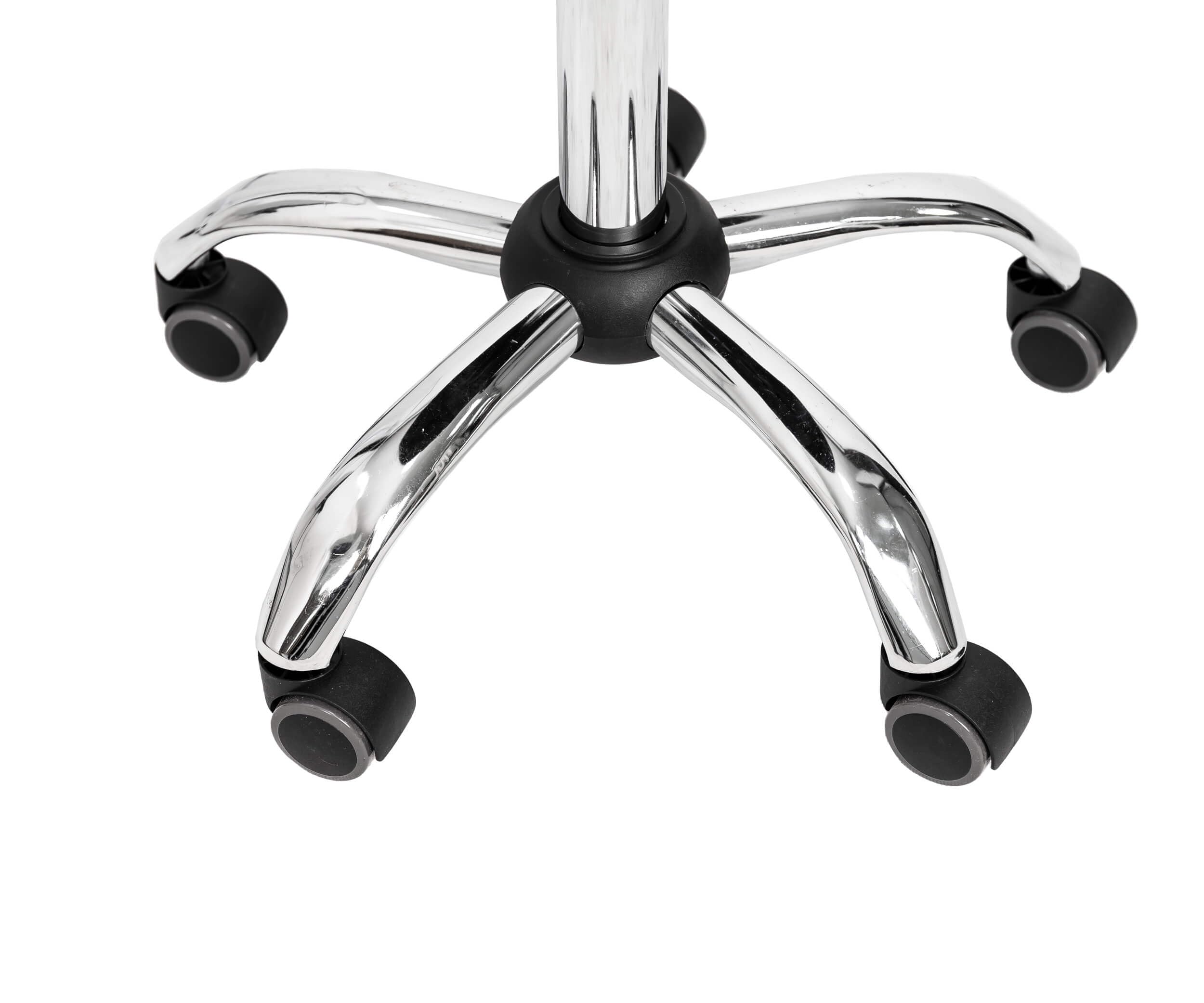 Eigentlich Drehhocker Rollhocker, höhenverstellbar 51–66 cm