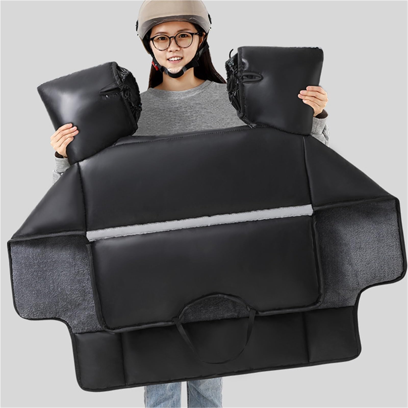 Générique Tablier Scooter, Couvre Jambe Scooter Couvre-Jambes for Scooters, Couverture Épaisse Et Chaude, Imperméable, Coupe-Vent, Moto, Couette d'hiver, Taille, Tablier, 1 Pièce