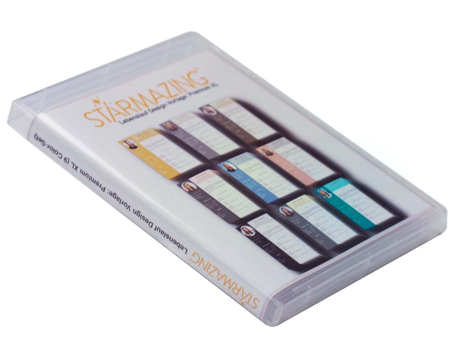 Lebenslauf Design 2026 ULTIMATE Vorlage "Premium XL“ Set in 9 Farbvarianten | Moderne Bewerbungsvorlagen für Word und Pages | Mit Videoanleitung + Support