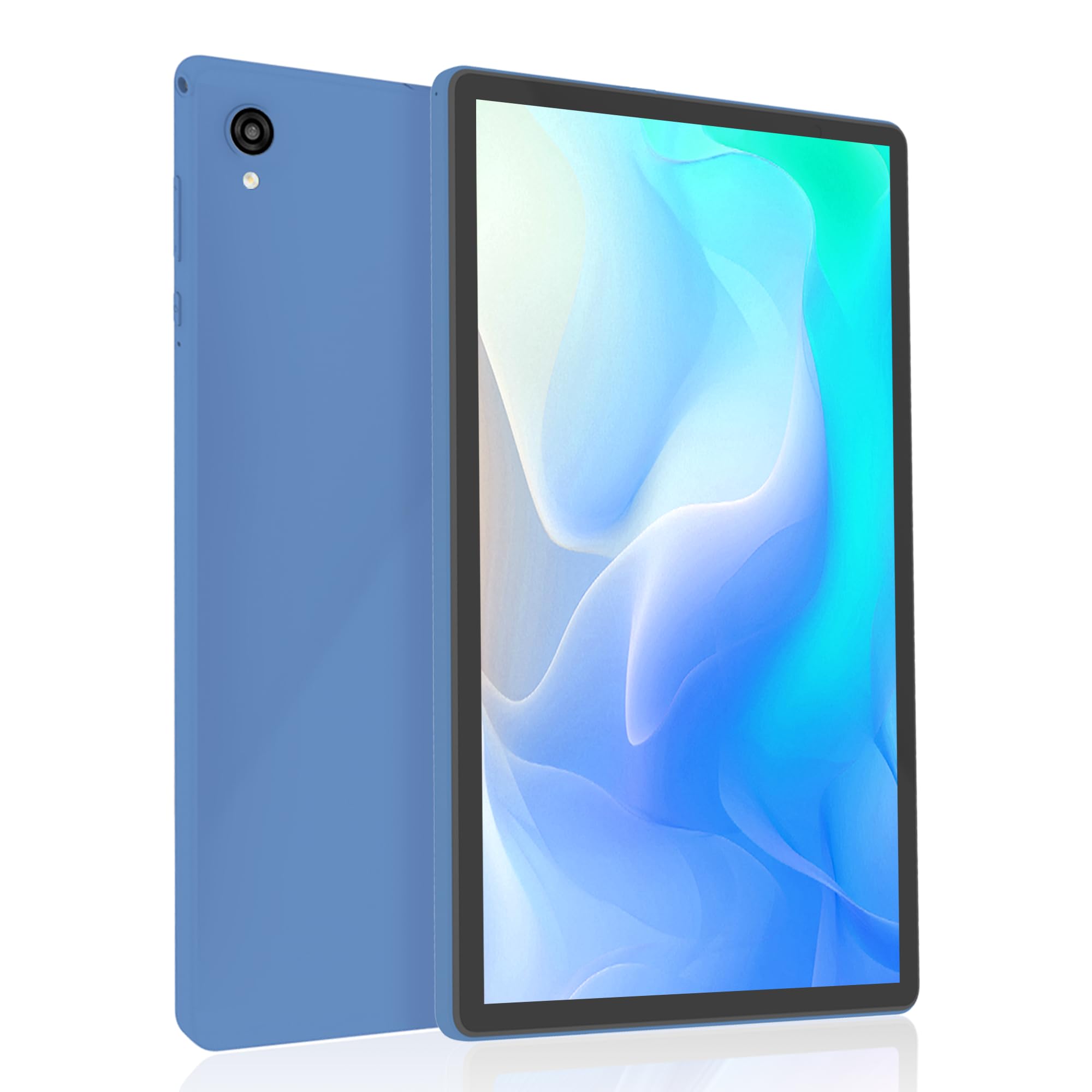 Veidoo Tablet Android, tablet da 10,1 pollici con 3 GB di RAM + 32 GB di ROM, processore Octa-Core, WiFi, BT 4.0, touchscreen HD IPS, doppia fotocamera, lunga durata della batteria (blu gioiello)