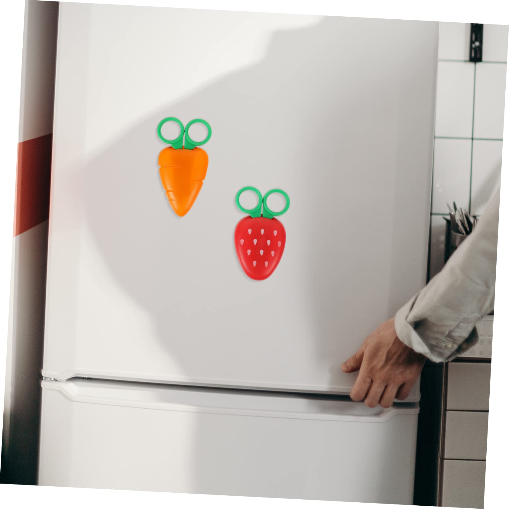 TEHAUX 15pièces Ciseaux Forme De Fruits Pour Garçon Fille Et Adultes Ciseaux Sécurisés Pour Scrapbooking Et Artisanat Créatif Pours Anniversaires Fêtes