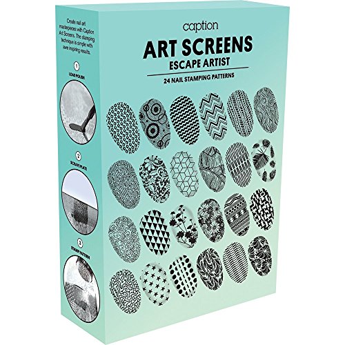 Caption Nail Polish Escape Artist Stamping Kit
