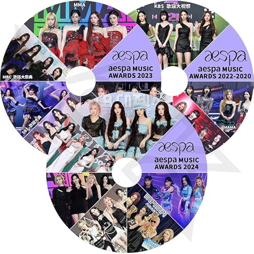 K-POP DVD GXp CUT 2020-2024 MUSIC Awards 3Set - MAMA/AAA/MBC/KBS/SBS/TMA/MMA/HMA - KPOP DVD