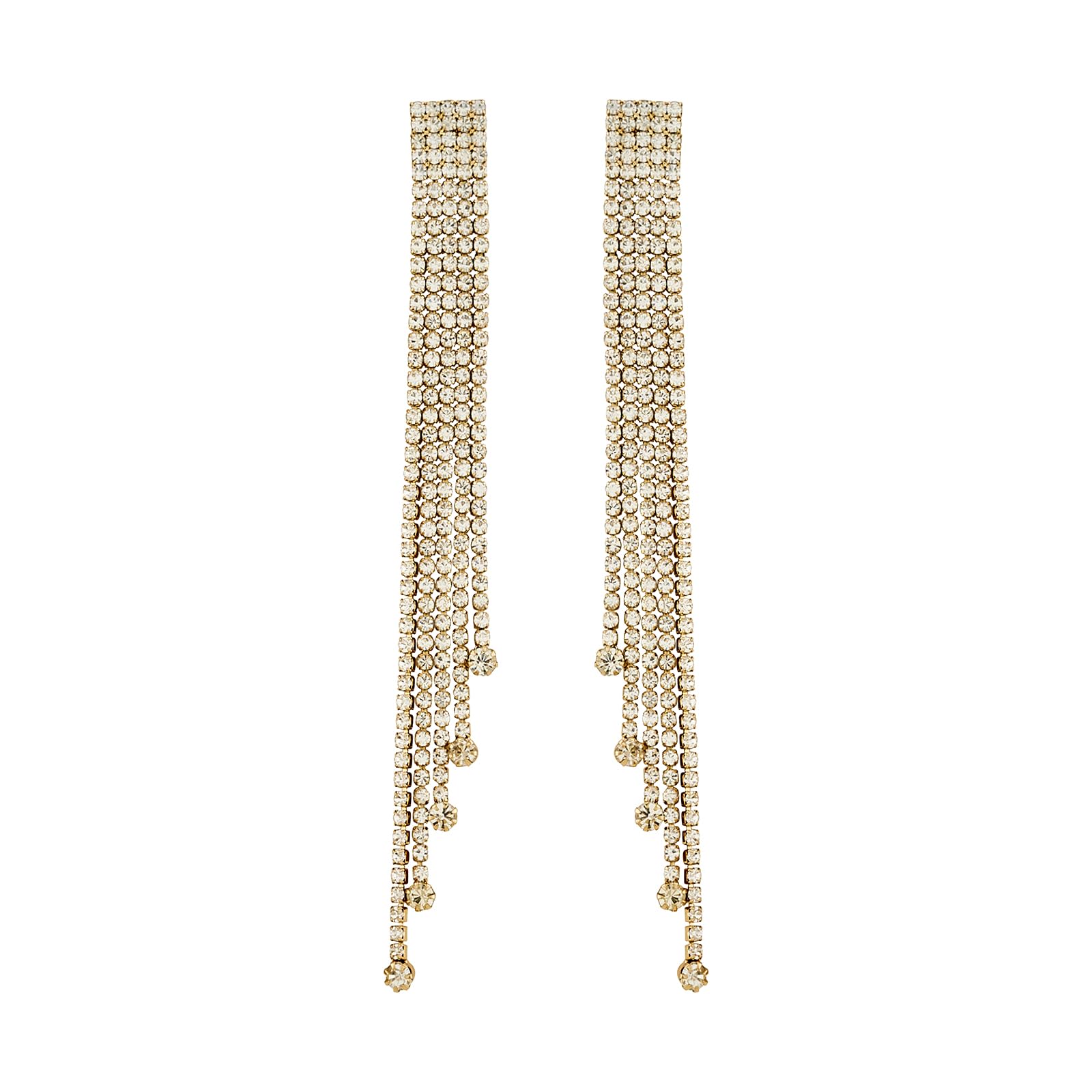 joker & witch Sweet Spark Gold Bling Earrings-picture-32
