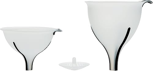 Juego de 3 piezas de embudo y filtro de la marca Oxo Good Grips Multicolor