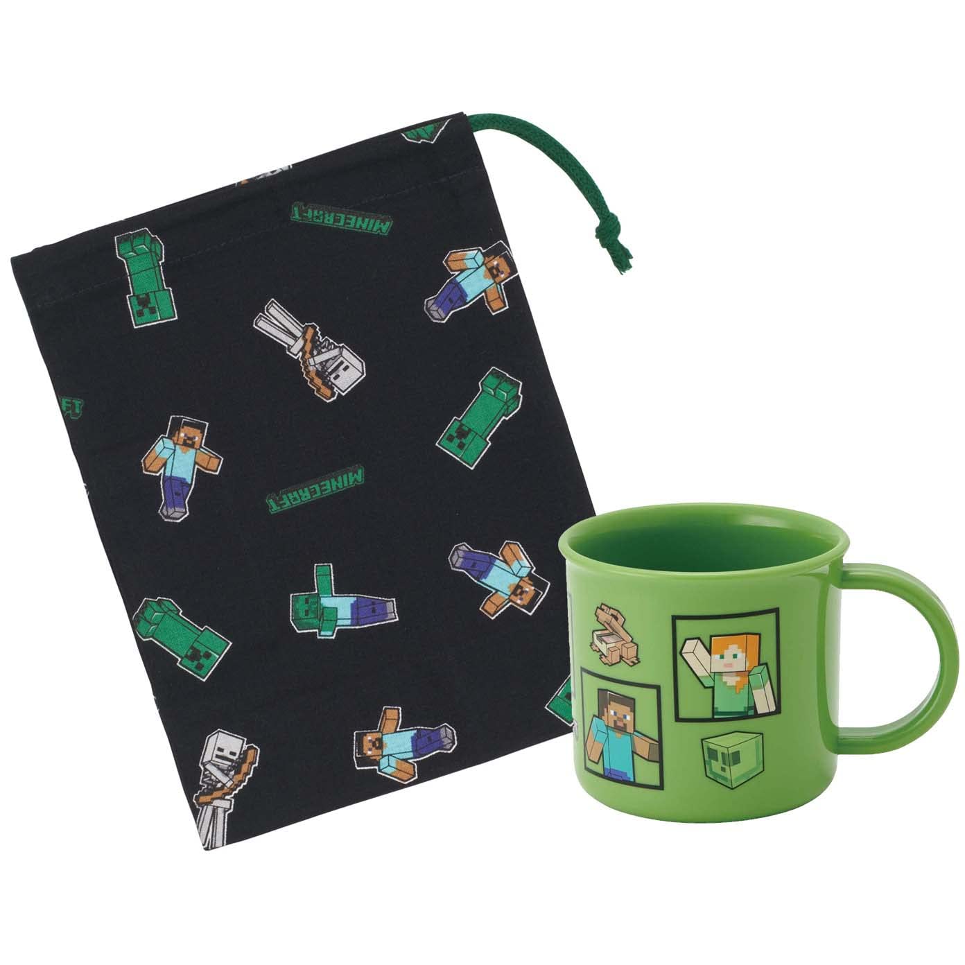 【*♡momky♡*】ハンドメイド コップ袋 スケーター 子供用 コップ袋 マインクラフト