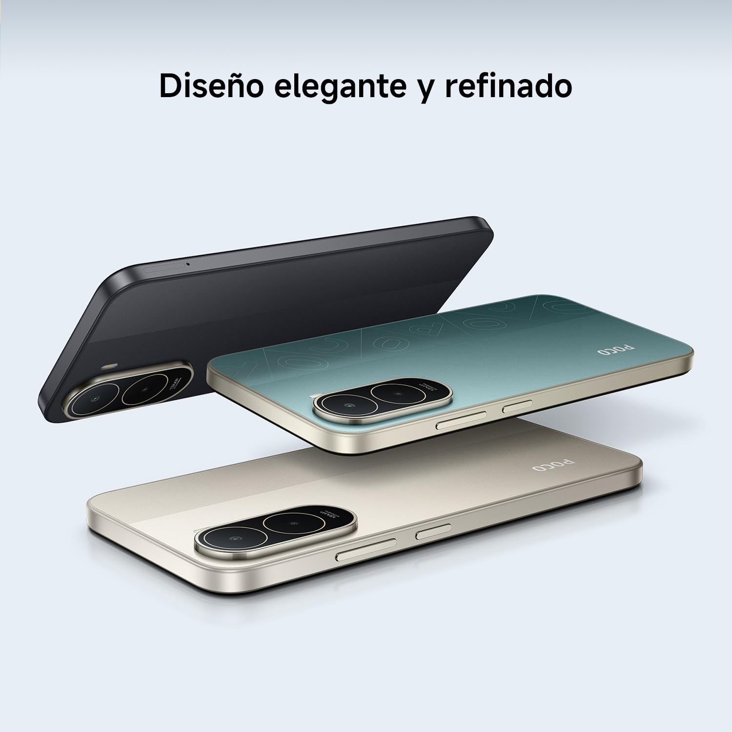 XIAOMI POCO C81 Pro Smartphone 4+256 GB Verde Batería de 6000 mAh | Pantalla inmersiva de 6,9", Teléfono con diseño elegante y refinado, Cámara dual AI de 13 MP, 1 año de garantía adicional