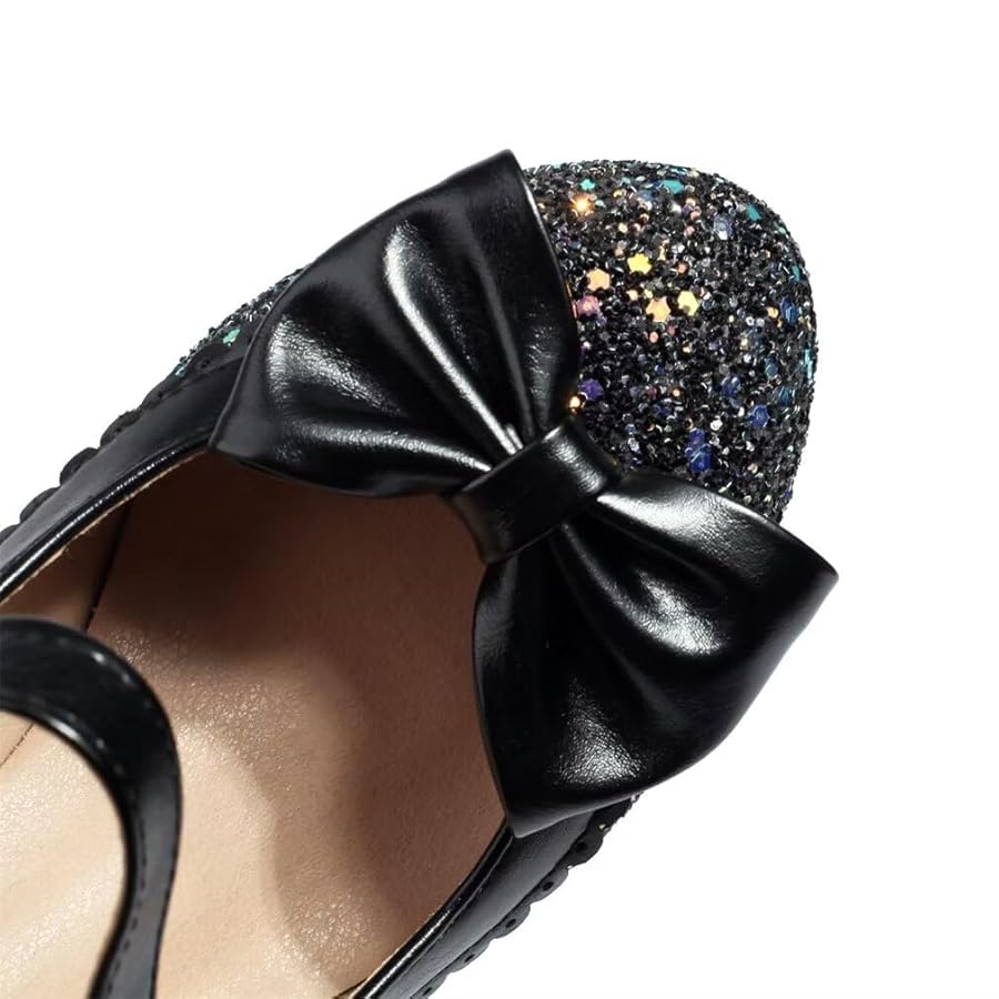 Amazon.com | Elyffany Woman Fashion High Heeled Mary Jane