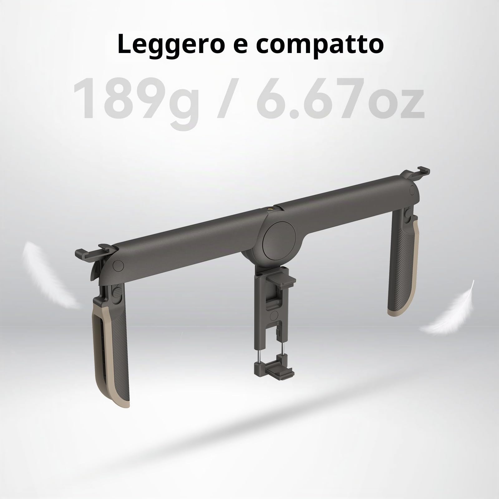 SMALLRIG Smartphone Video Rig Pieghevole, Phone Rig per Vlogging per Videomaker per iPhone 15/14/13/12 Pro Max per Samsung S10+ S10 S9 per Huawei P30 Pro e Altri Telefoni Android - 4047