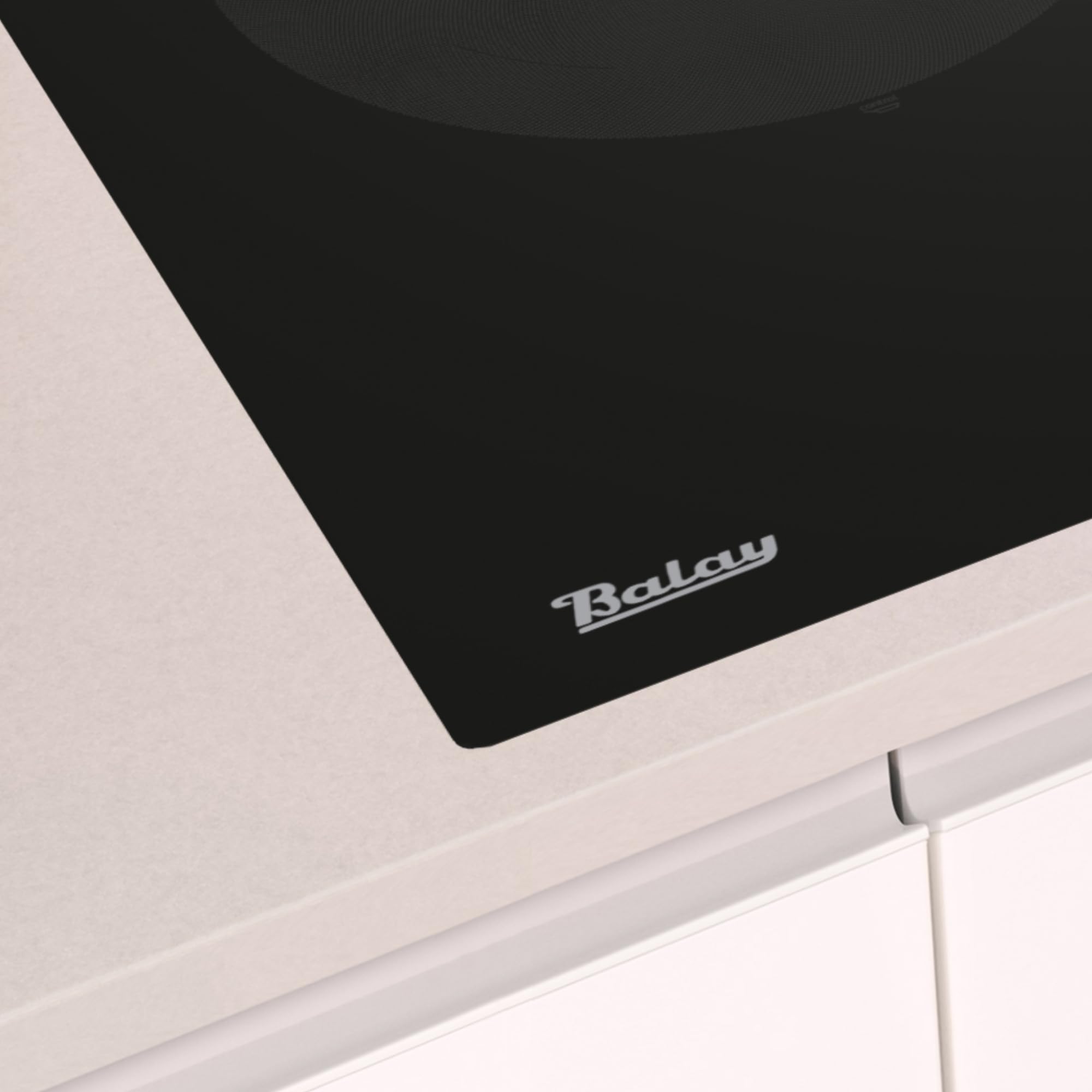 Balay 3EBC989LU Placa de inducción con extractor integrado, 80 cm, B, Acero inoxidable