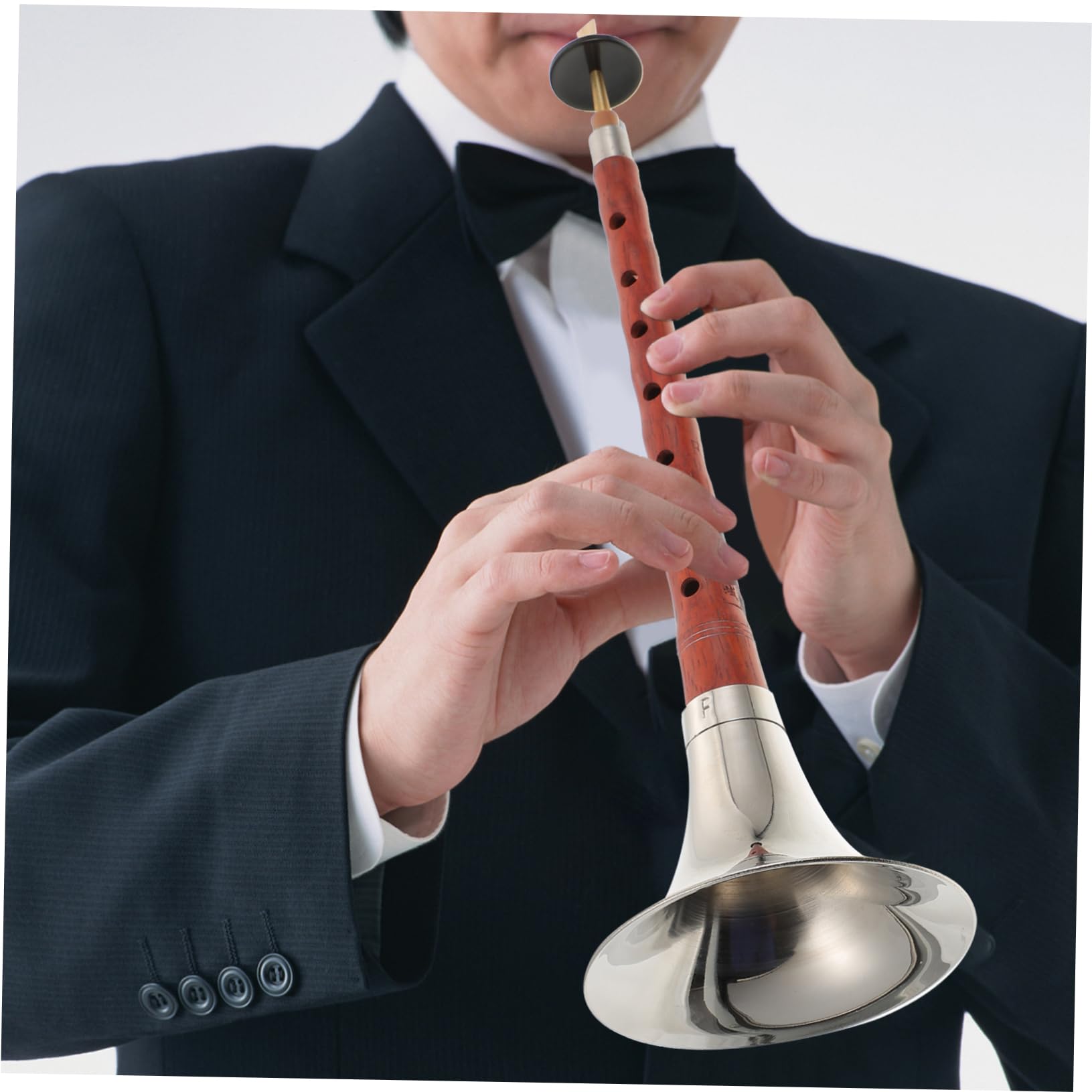 ibasenice 3zestawy Suona Kolorze Losowym Instrument Dęty z Palisandru Dla Początkujących Idealny Do Nauki Melodii i Zabawy z Rodziną Oraz Przyjaciółmi
