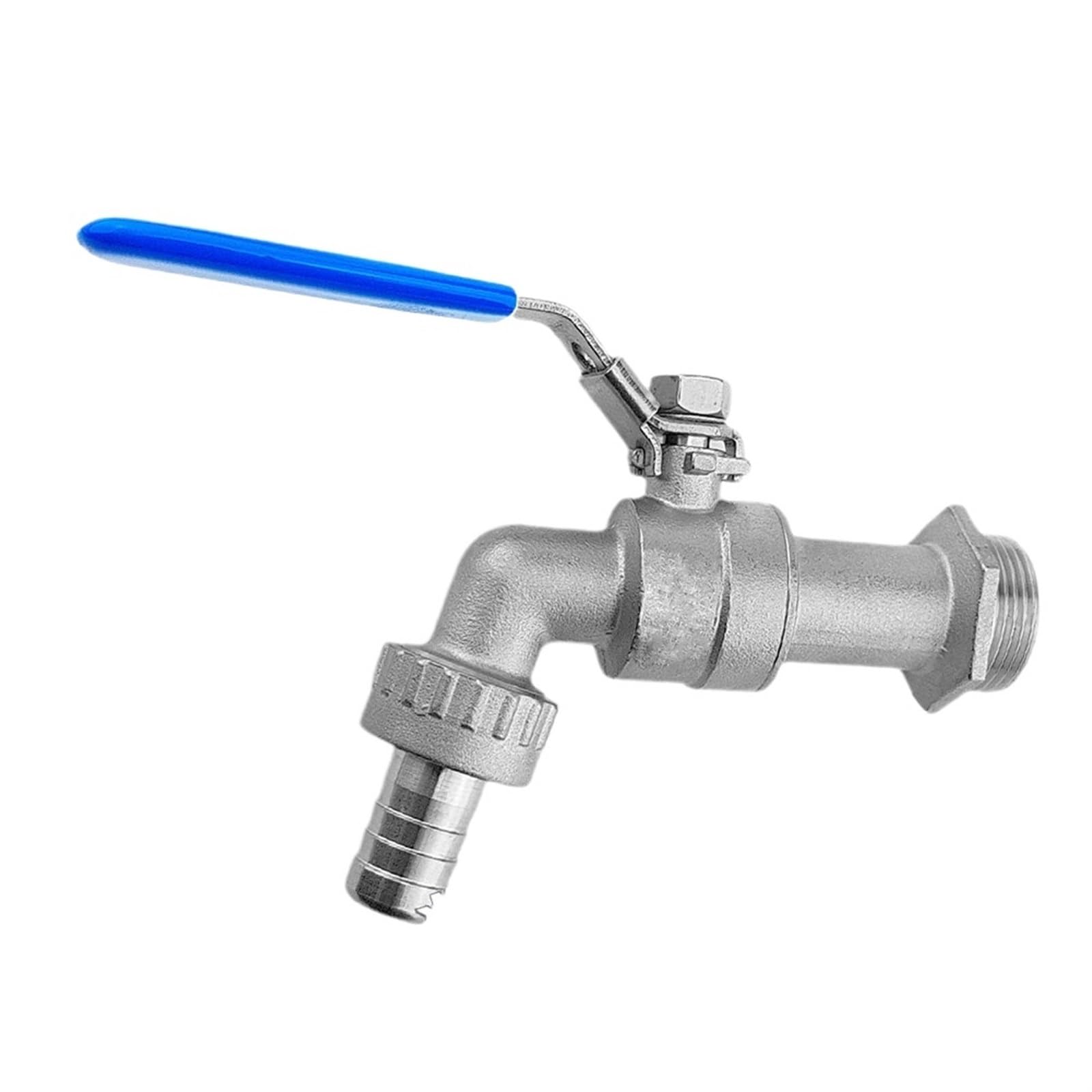 Robinet de sortie à boisseau sphérique V4A en acier inoxydable durable