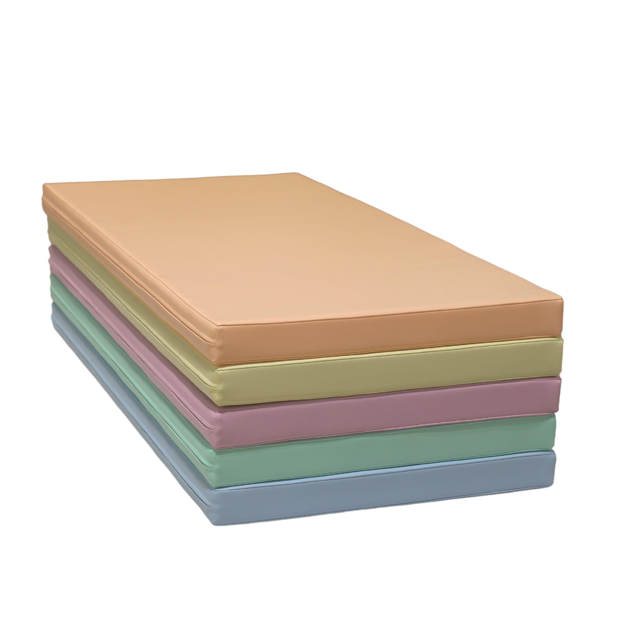 IGLU Soft Play Tapis de sécurité Doux pour atterrissage en Cas d'accident – Dimensions : 100 cm x 50 cm x 5 cm – 5 pièces (Pastel)
