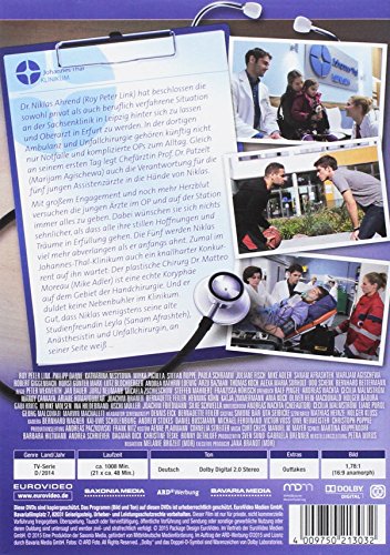 Serie In aller Freundschaft - Die jungen Ärzte en DVD, episodios 1-21 de la temporada 1.1 3