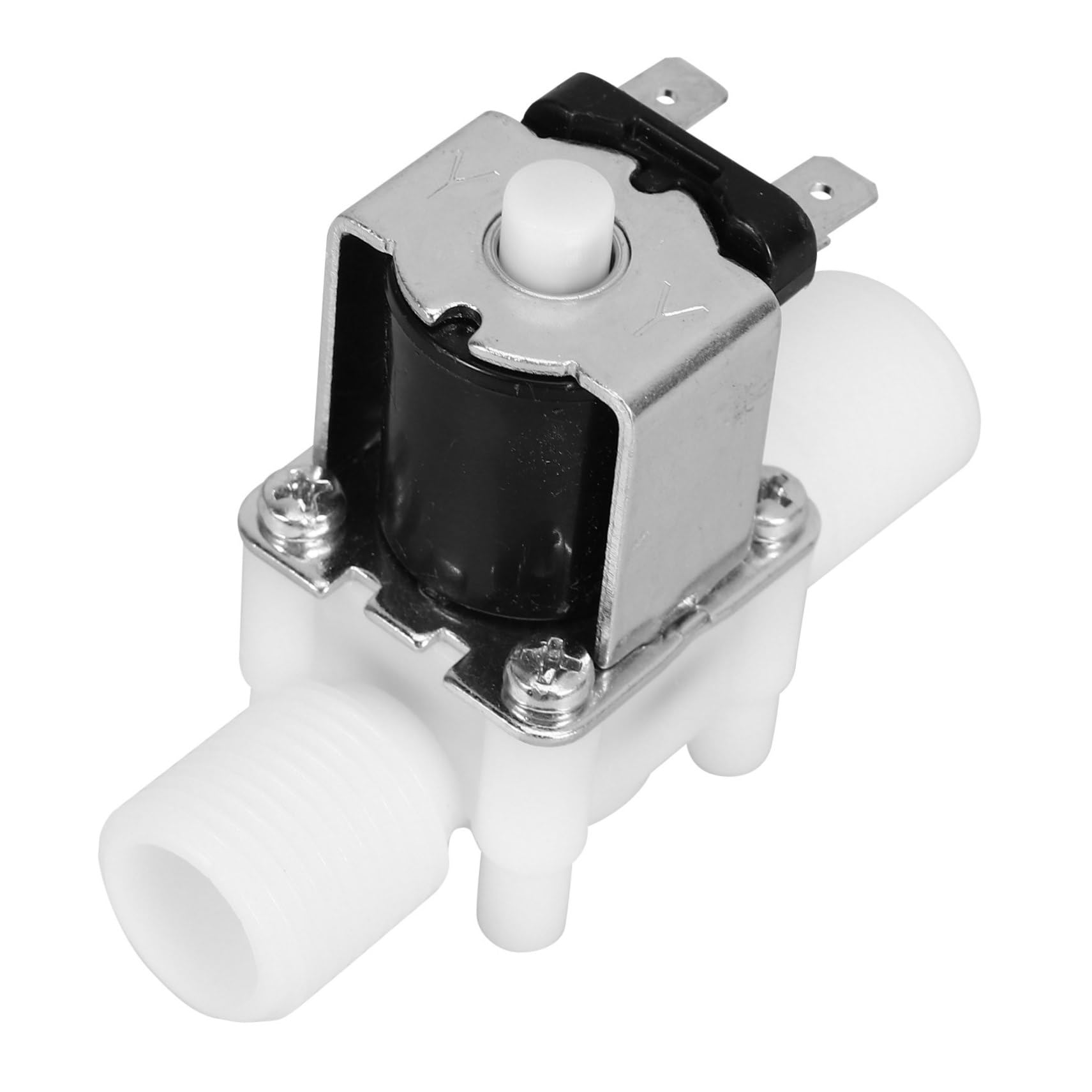 Válvula solenoide para control de agua de césped en riego de jardín residencial