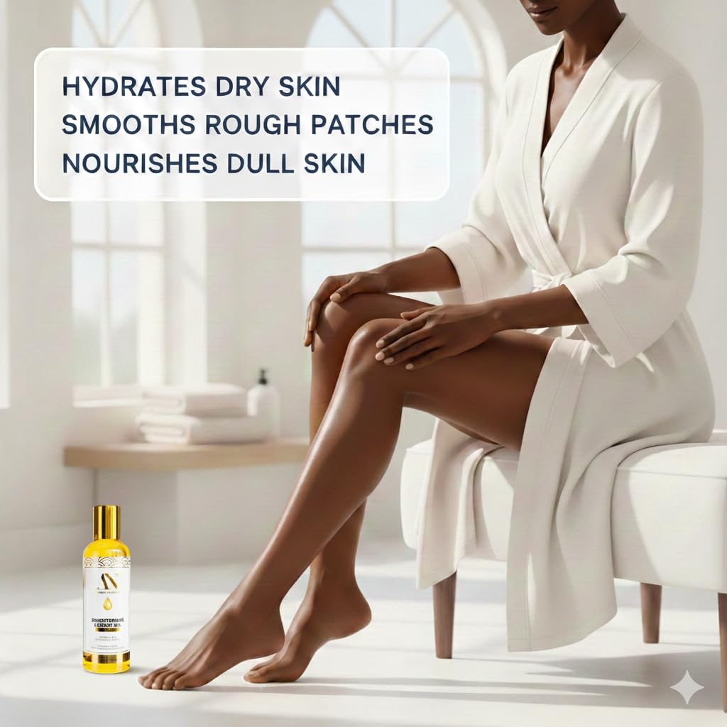 Organic Body Oil with Carrot & Papaya Extract – Natural Moisturizing Body Oil for Dry Skin – Non-Greasy, Fast Absorbing Daily Body Moisturizer – Hydrating Skin Oil, 6.7 fl oz - Image 5