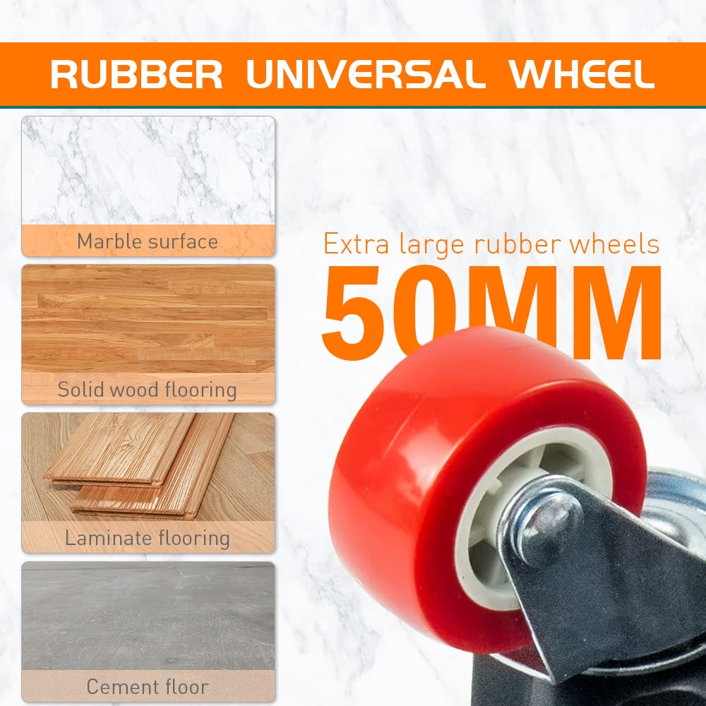 BAUSATZ 1500KG 3306LBS Lifter Furniture Sliders for Hardwood Floors Jack Furniture Dolly Appliance Dolly for Moving Pads Furniture Movers Sliders - Image 4