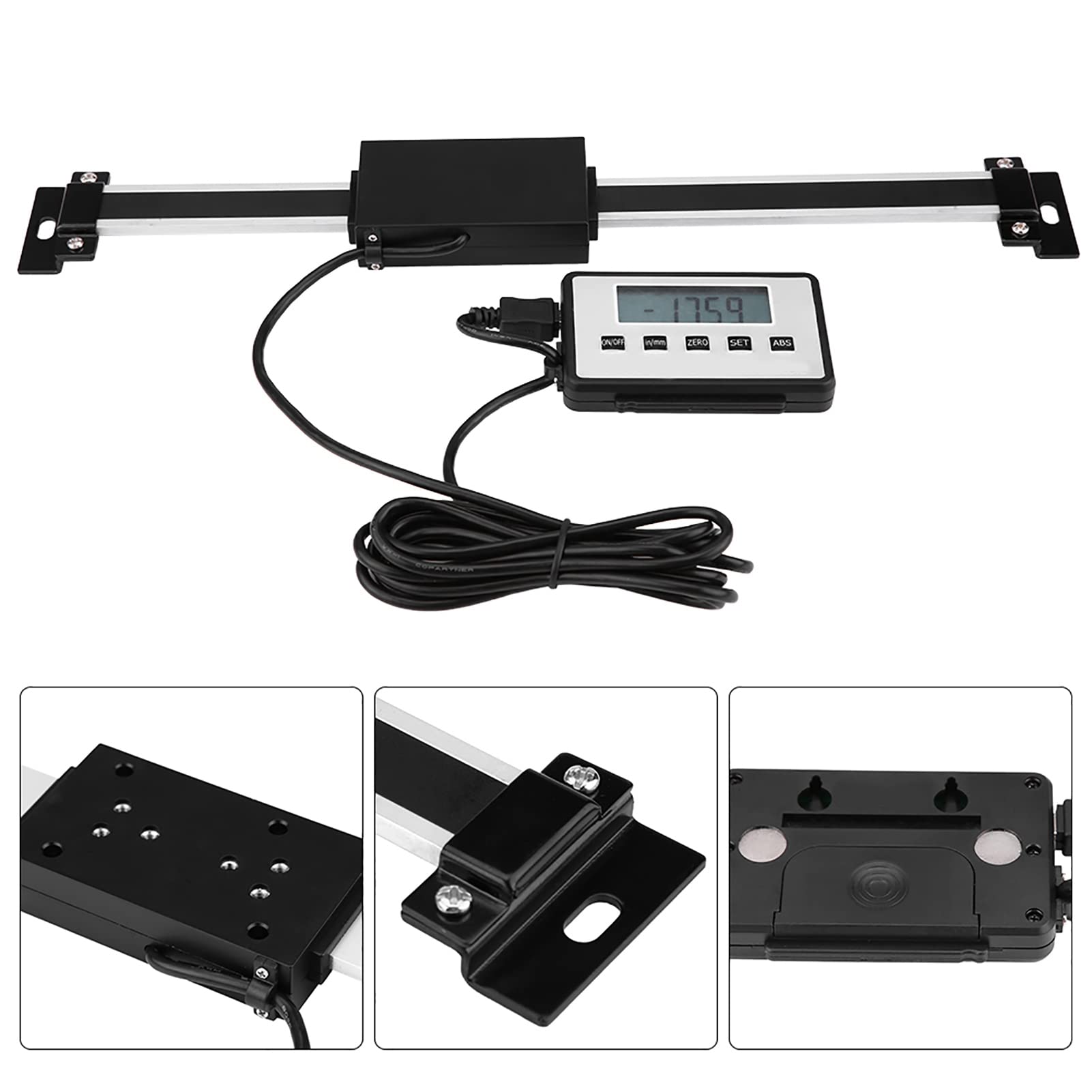 Sxhlseller Cyfrowy Wyświetlacz 300 Mm, Czytnik LCD do Tokarek i Frezarek