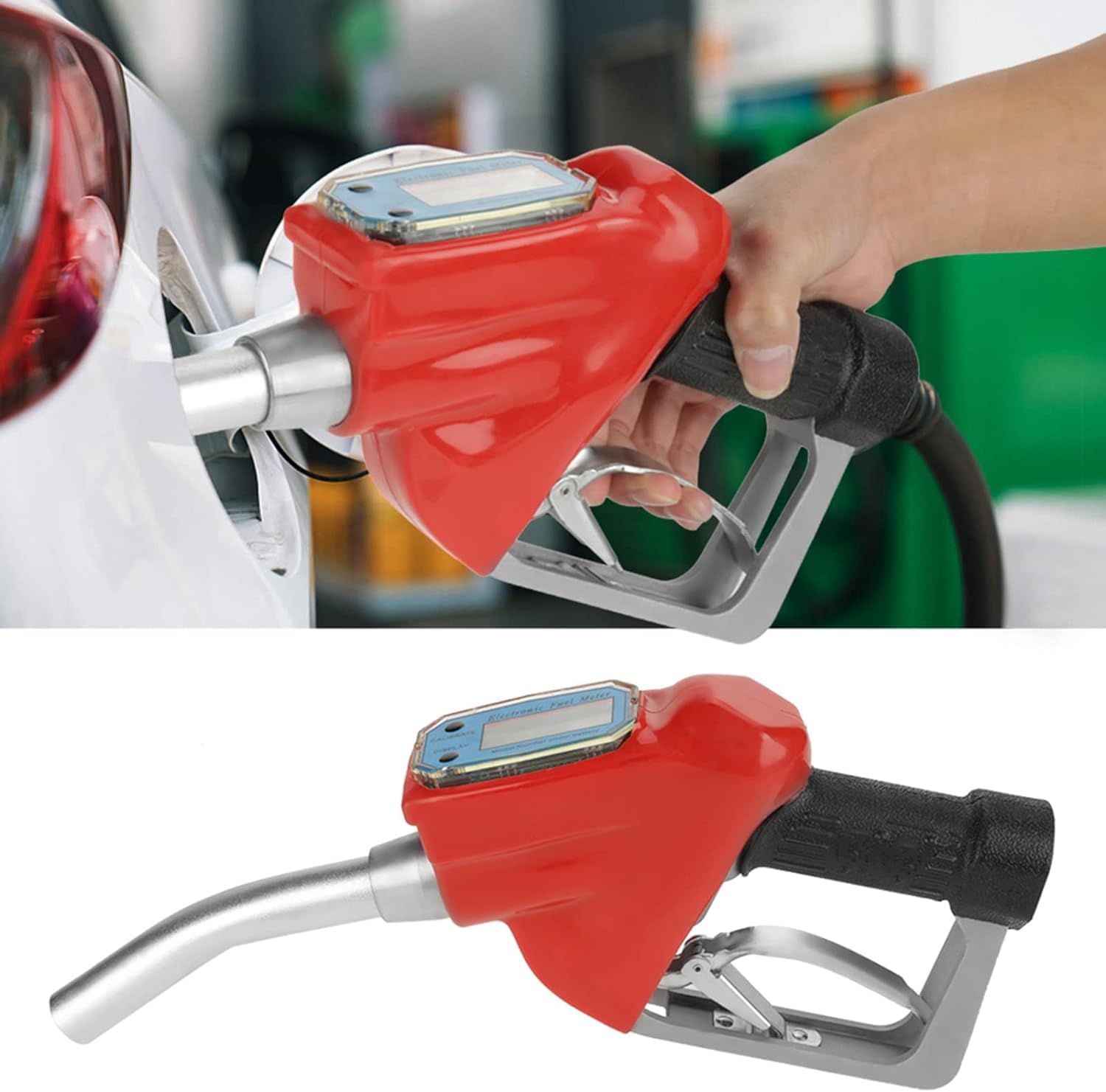 VENEKETY Digital Gasoline Nozzle Gun Fueling Nozzle Oil Transfer Pump with Flow Meter (B0D7CYT314) Amazon Price History, Amazon Price Tracker