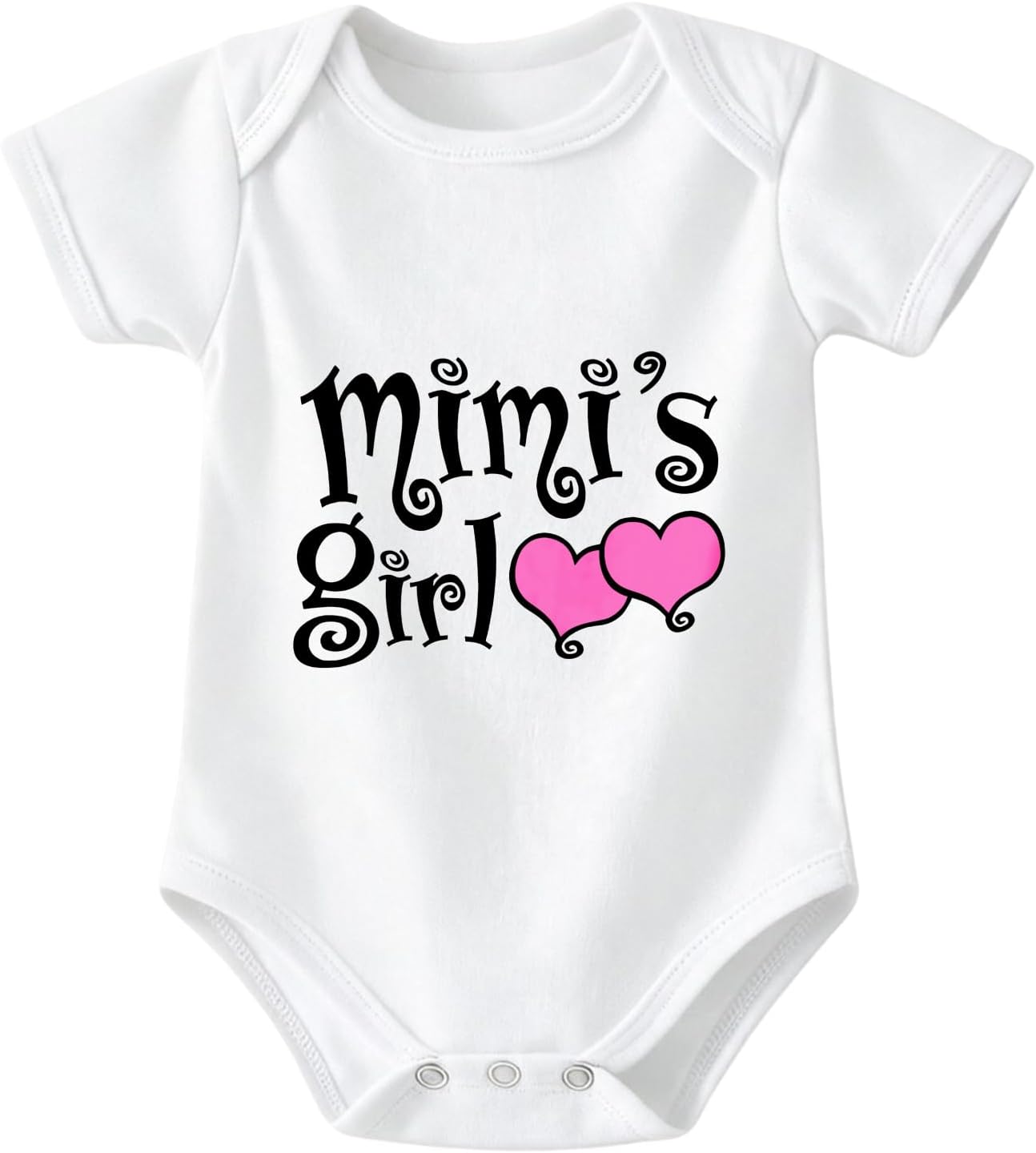 Baby Girl Bodysuit Funny Clothes Cotton Short Sleeve Infant Outfits 0-18 Months