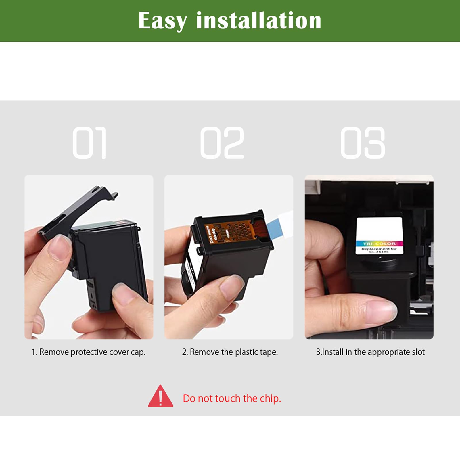 305XL 305 XL Ad alto rendimento Rigenerato Cartuccia d'inchiostro 550 Pagine Nero 400 Pagine Tricolore per H P Envy 6000 6010 6020 6030 Pro 6400 6420 6430 DeskJet 2700 2710 2720 Plus 4100 4110 4120