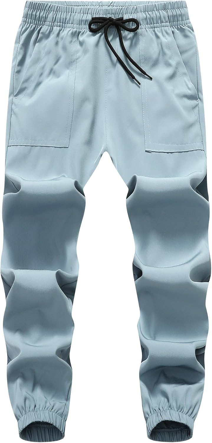 Toddler Hiking Joggers Pants Outdoor Baby Boys Girls Quick Dry Sweatpants