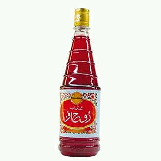 Rooh Afza Sharbat Syrup, Rose, 28.22 fl.oz by Hamdard