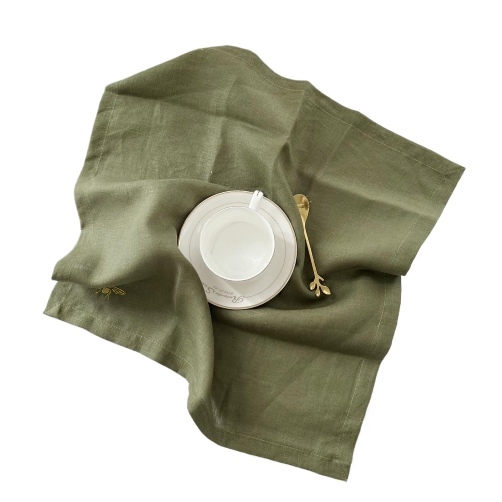 Linen Fabric Napkins 4pcs 45x45cm for table