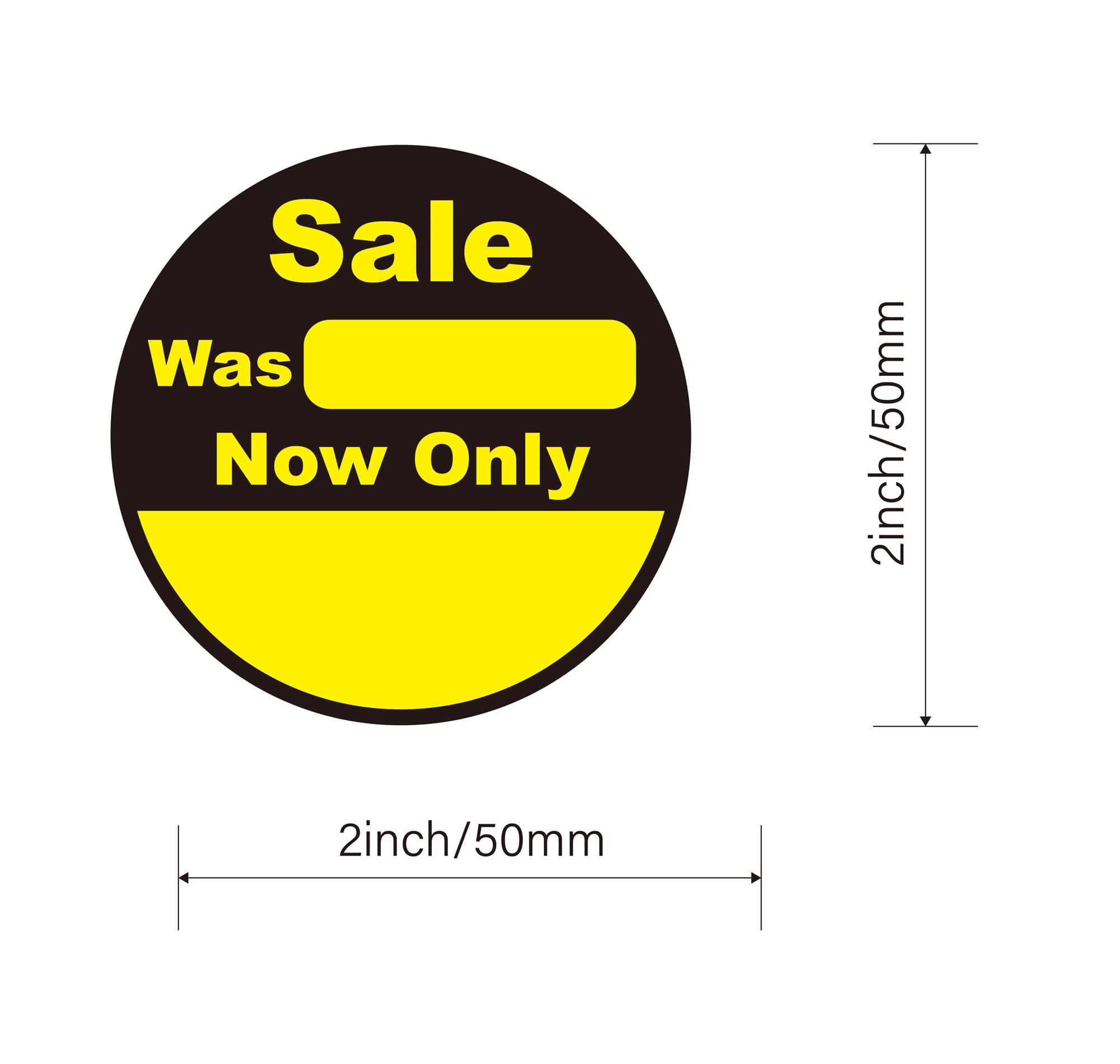 Soled Sticker Sold Sticker 2inch 300pcs Sold Salesmen Shop Retail Package