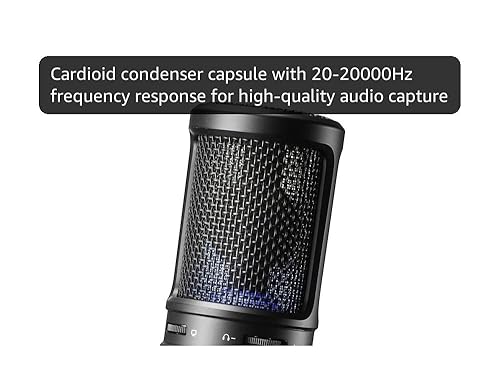Audio-Technica 2020USB-X Cardioid Condenser USB Microphone Black