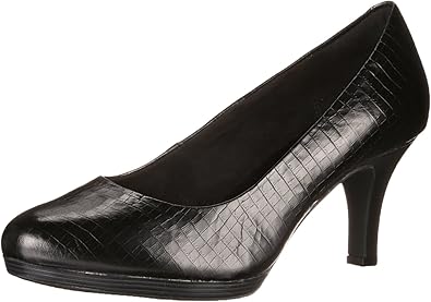 clarks platform pumps