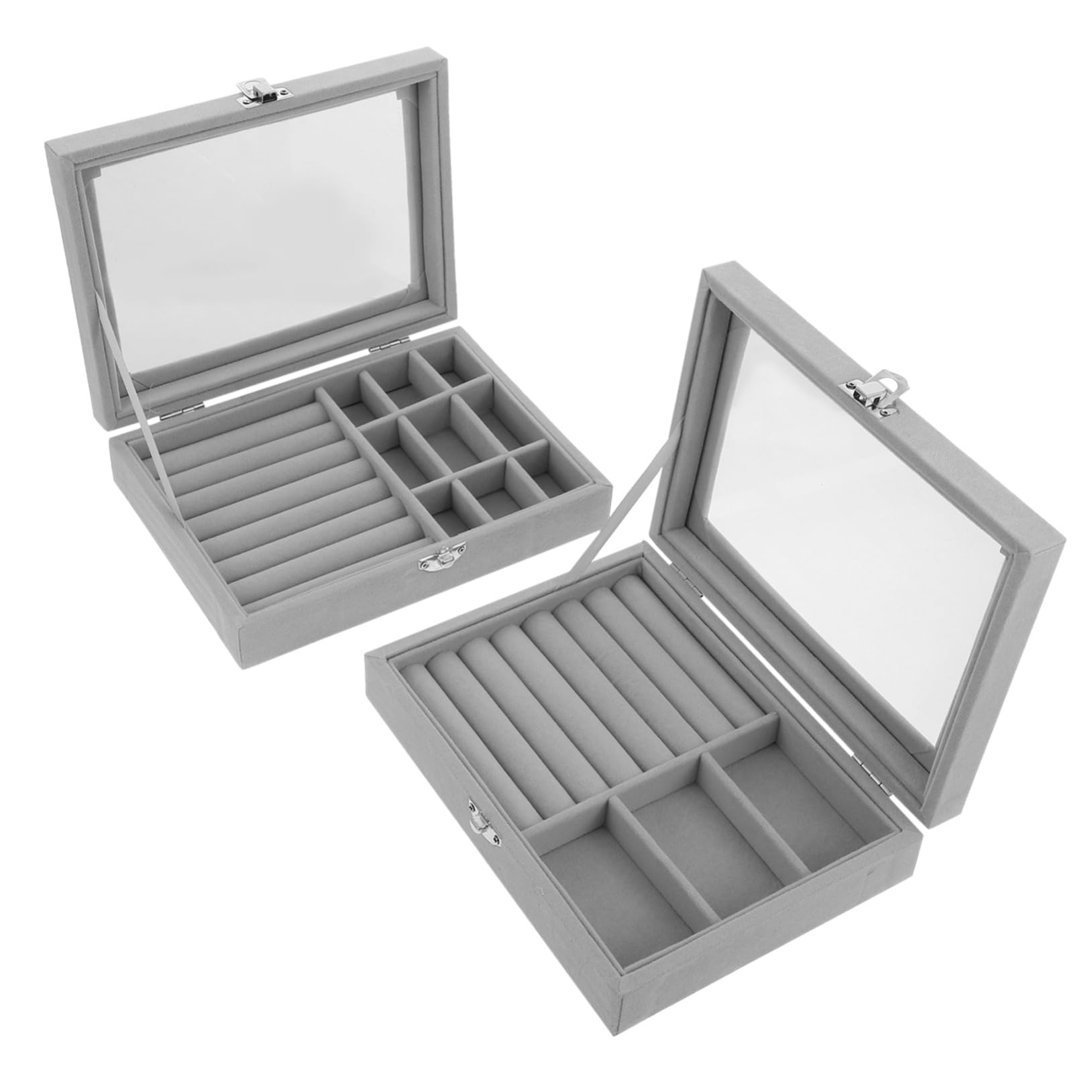 Organisateur de bijoux nomade compact OUNONA pour ranger vos précieux colliers en déplacement