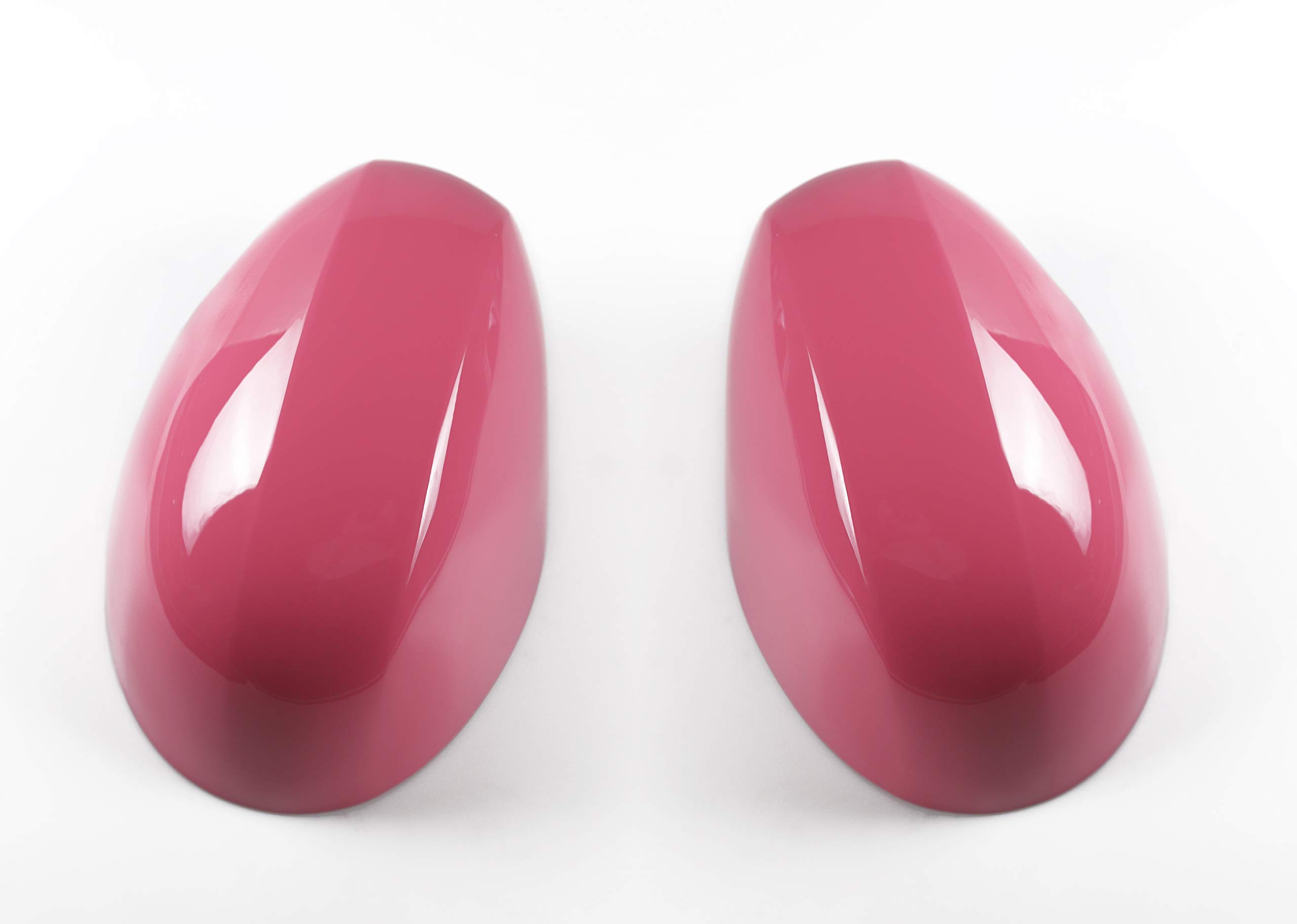Rearview Wing Side Mirror Covers Caps Shell Accessories with Light Hole Pink Compatible with Mini Cooper ONE S JCW F54 F55 F56 F57 F60 2020——Present