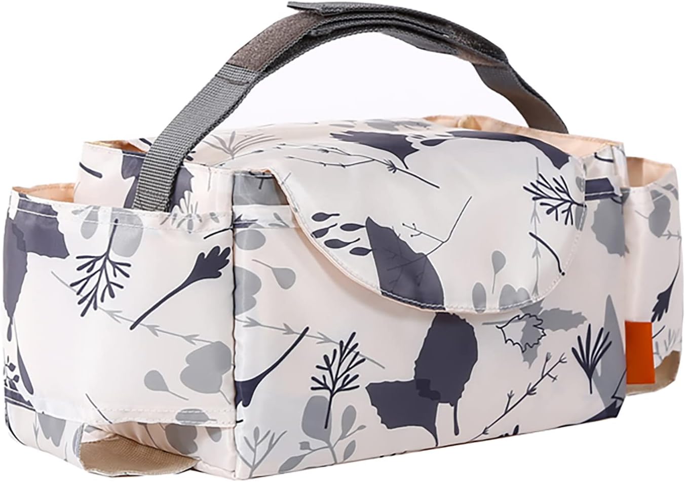 Multifunctional Universal Stroller Organizer Bag Large ty Stroller Diaper Bag with Cup Holders Divided Compartments for Mi Water Bottles Diaper Wipes Toys