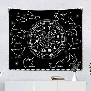 Sole Luna tarocchi Arazzo da parete Mandala Constellation Galaxy Rappresentazione stampe murali dipinti camera da letto decorazioni per la casa Decorazione murale telo mare grande poster da parete