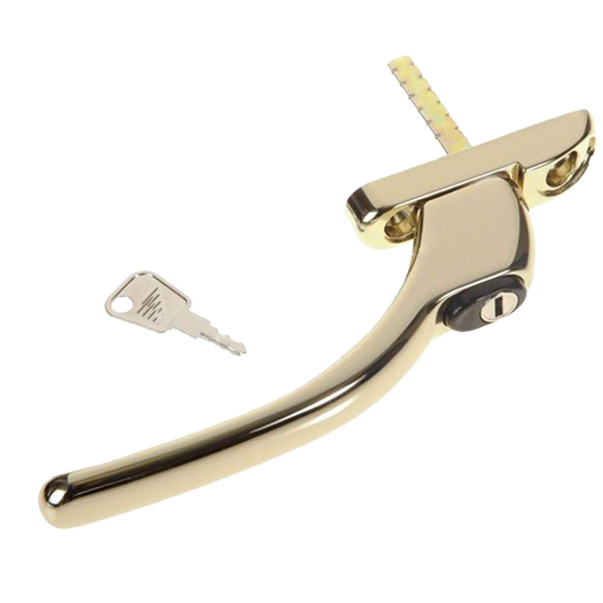 Fab & Fix Hardex Gold Connoisseur Window Handle In With 40Mm Spindle