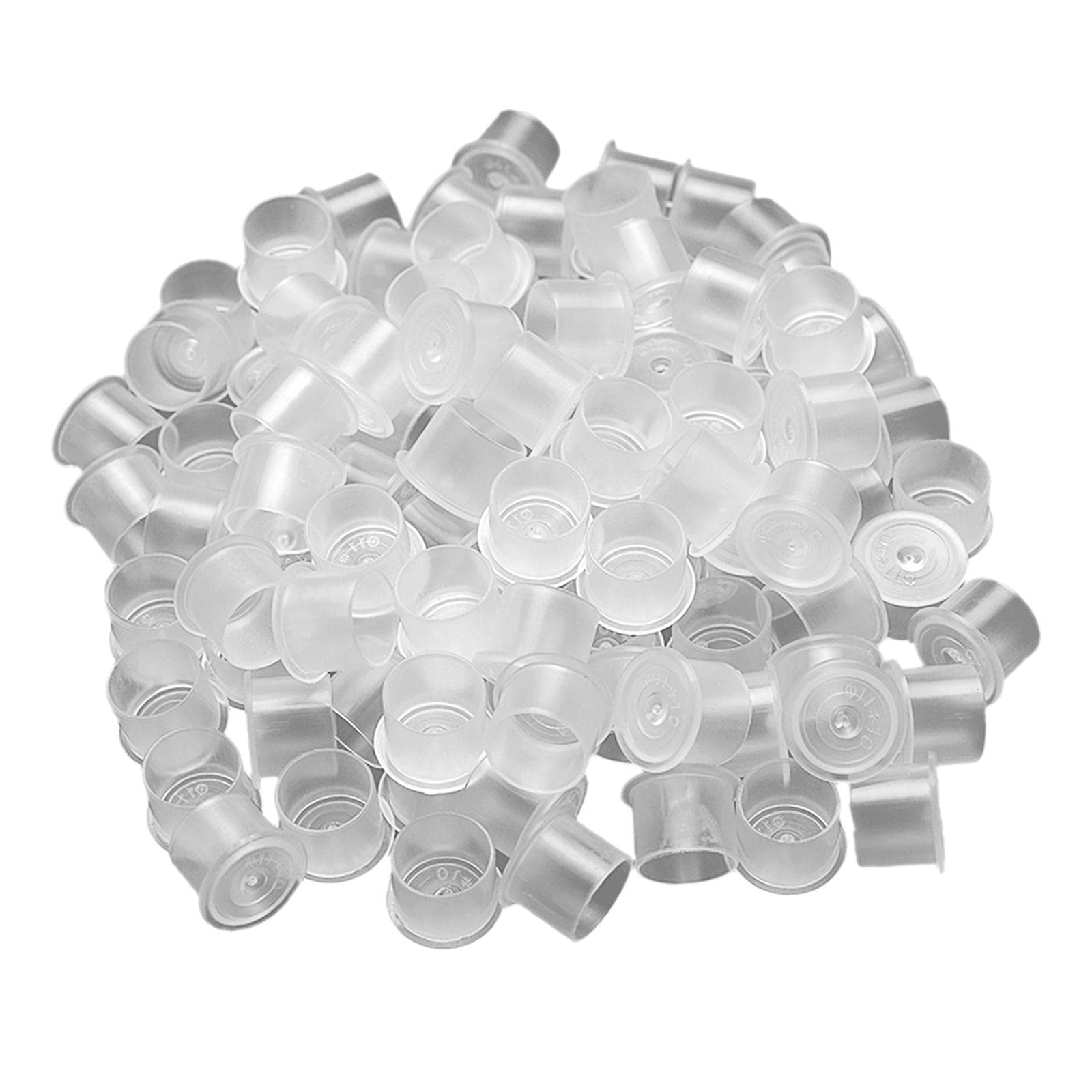 CLUB BOLLYWOOD® Plastic Tattoo Ink Cups Cap Free Standing Microblading Supply Tool S 100pcs | Tattoos & Body Art | Tattoo Inks-image-8