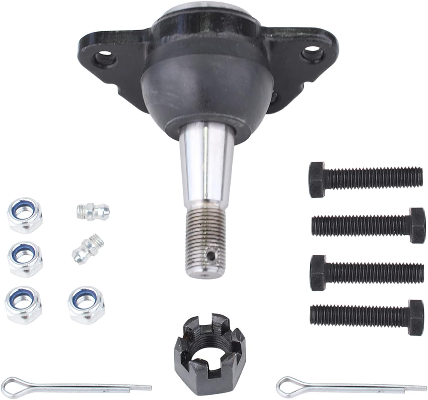 Detroit Axle - 2 Front Upper Ball Joints for Chevy GMC K2500 K3500 C2500 C3500 C1500 Suburban Tahoe Yukon Express Savana 2500 3500 Upper Ball Joints Replacement
