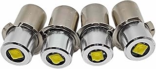 GLGYCB P13.5S PR2 LED Bulb Flashlight Replacement Led Conversion kit 2D 3D 4d Cell Bulbs 3W 3V 4.5V 6V for 2-4C&D LED Bulbs 4Pack