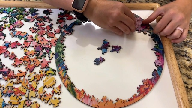 Amazon.com: Mocfesk Wooden Puzzles, Hummingbird Jigsaw Puzzles 200