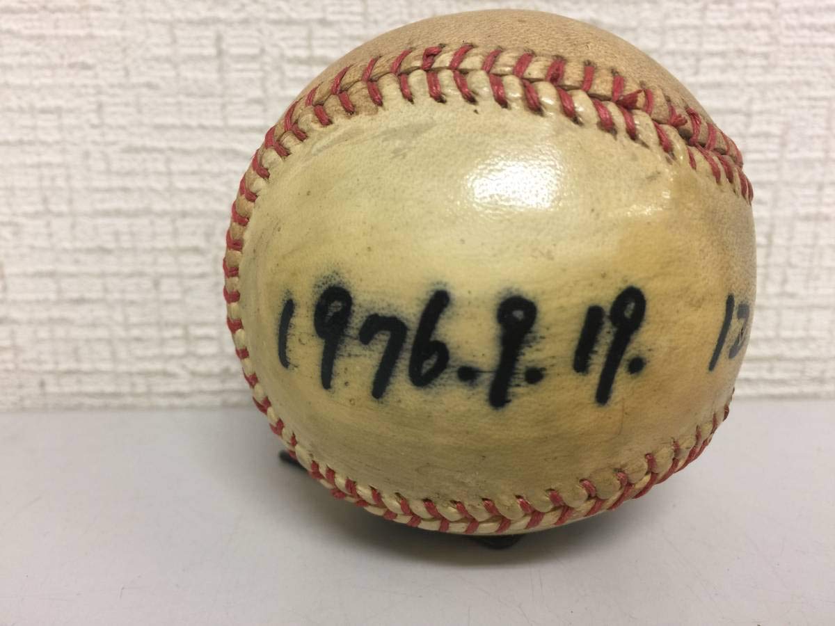 Amazon | 読売巨人軍 ジャイアンツ 王貞治 直筆サインボール 1976.9.19