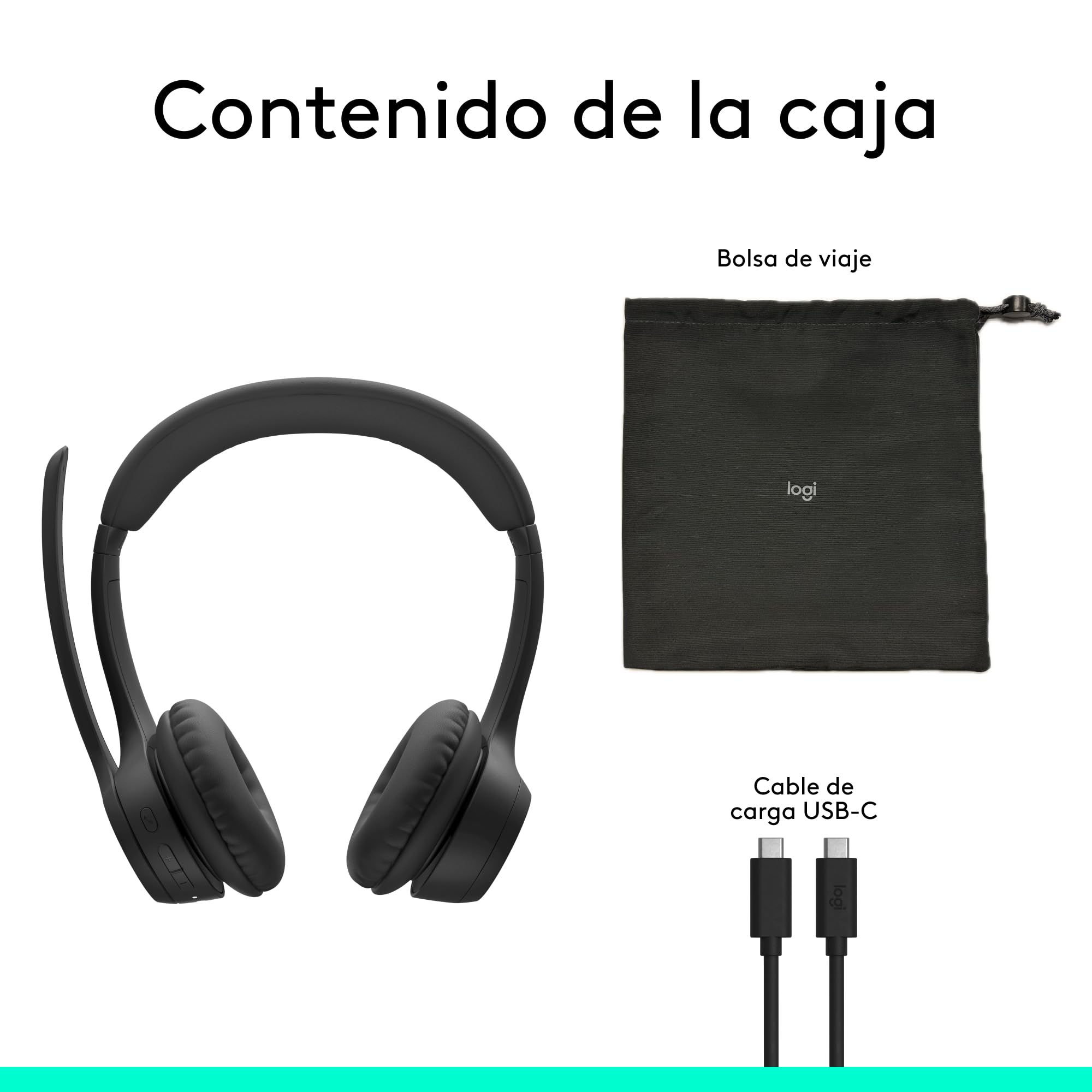 Logitech Zone 305 for Business, Auriculares inalámbricos Bluetooth | Bluetooth nativo, Microsoft Teams, Windows/Mac/Chrome/Linux/iOS/iPadOS/Android - Negro