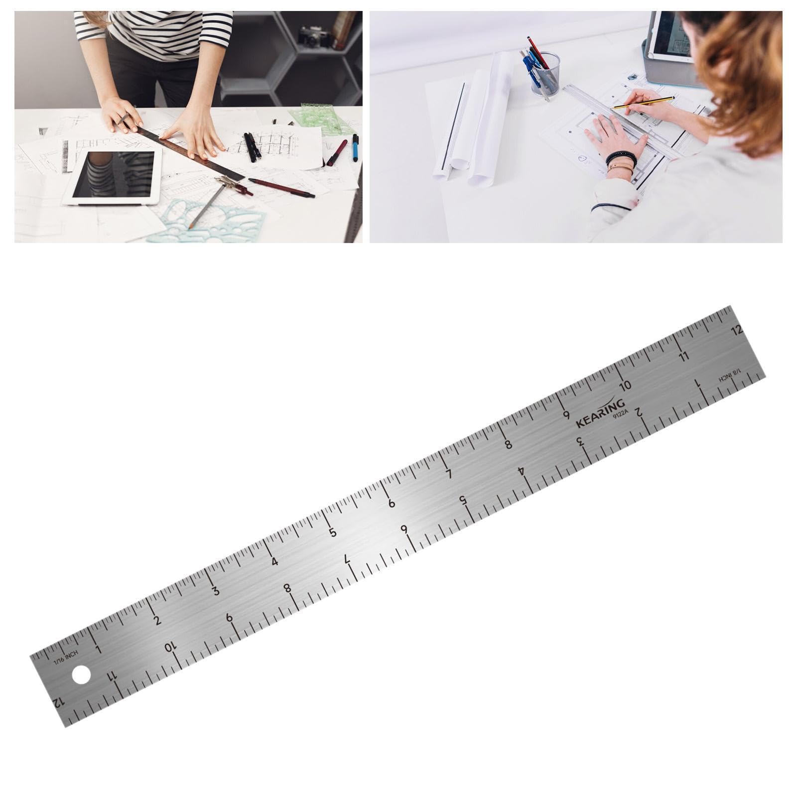 'Cute Sketchy Lion ' 15cm (6 Inch) White Plastic Ruler (RL00094861)