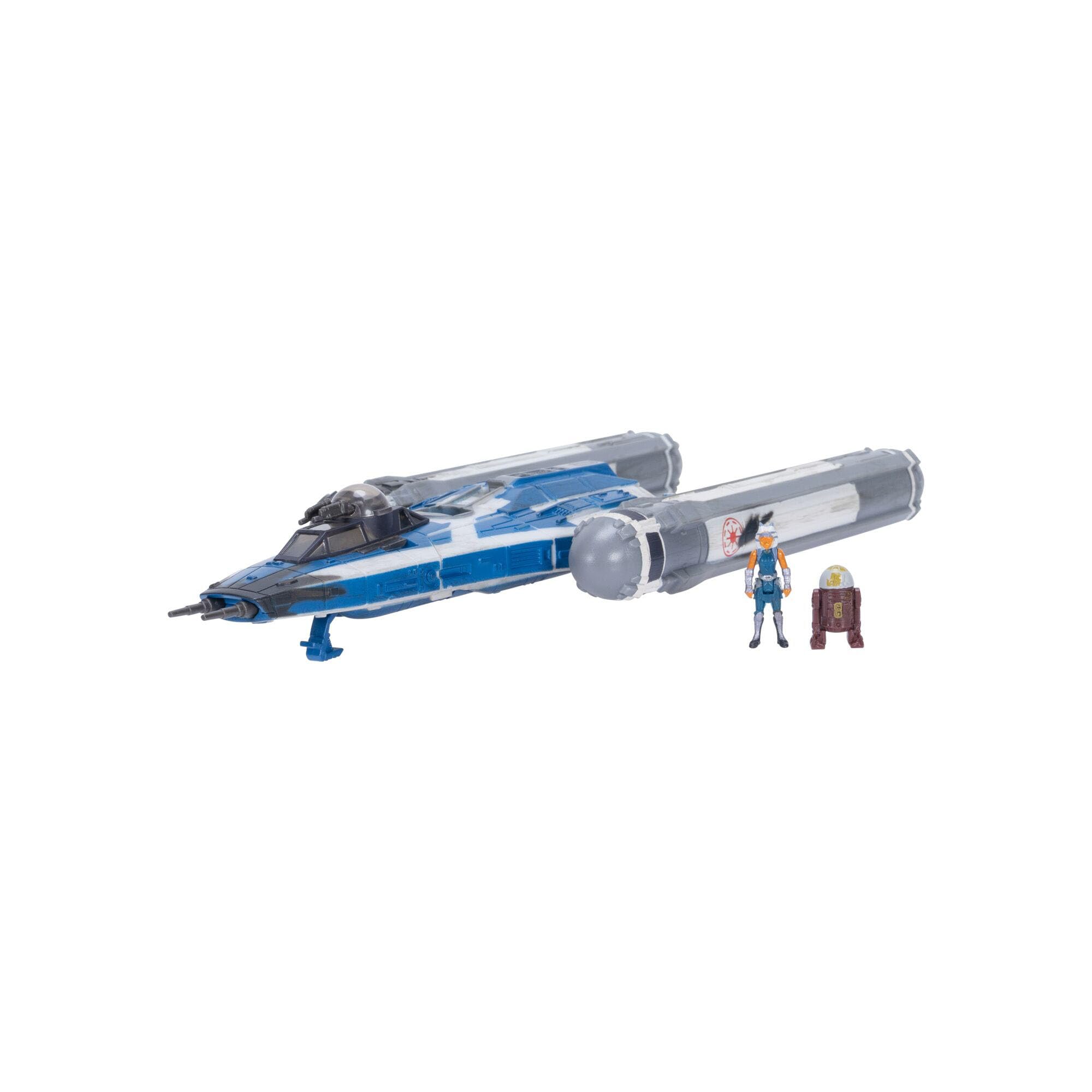 Jazwares Star Warsβ’ Micro Galaxy Squadron BTL-B Y-wing - 5-inch Vehicle