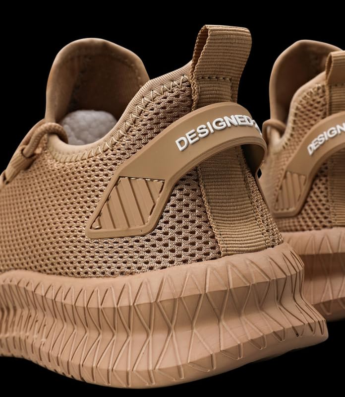 Running Shoes - Running Shoes for Men, Breathable & Non Slip Men's Sneakers, Knit Mesh Design Walking Shoes for Men, Lightweight Men's Trail Running Shoes & Workout Shoes3