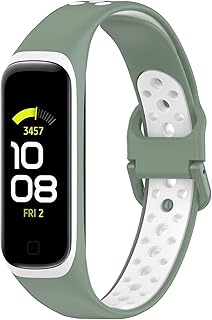 Pulseira De Silicone Esportiva marca 123smart compativel com Galaxy Fit2 Fit 2 R220 SM-R220