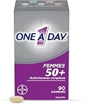 One A Day Multivitamin For Women 50 Plus - Daily Vitamins For Women With Vitamin A, B6, B12, C, D, E, Biotin, Calcium, Magnesium & Zinc, Helps Support Immune Function, Bone Health And More, 90 Tablets