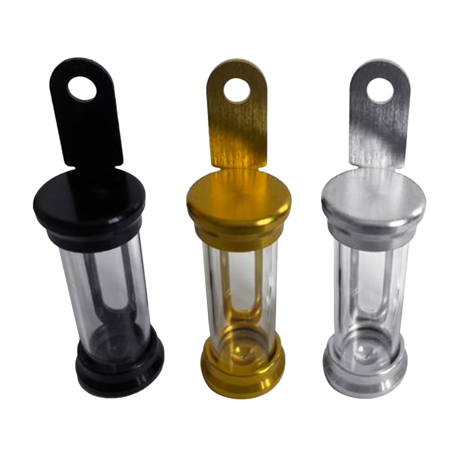 Porte-vignette Métallique Pour Moto - Tube étanche Universel Pour Plaque D'immatriculation