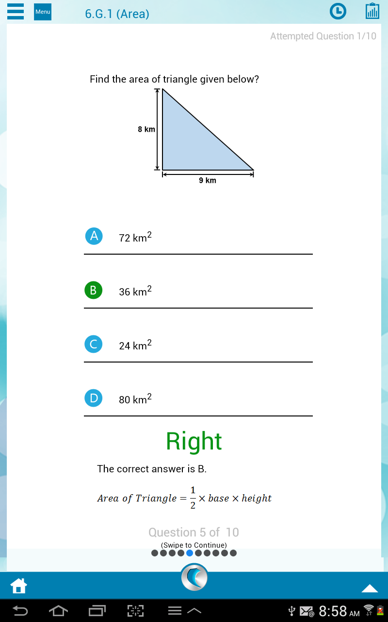 6th Grade Common Core Math by WAGmob - App on Amazon Appstore